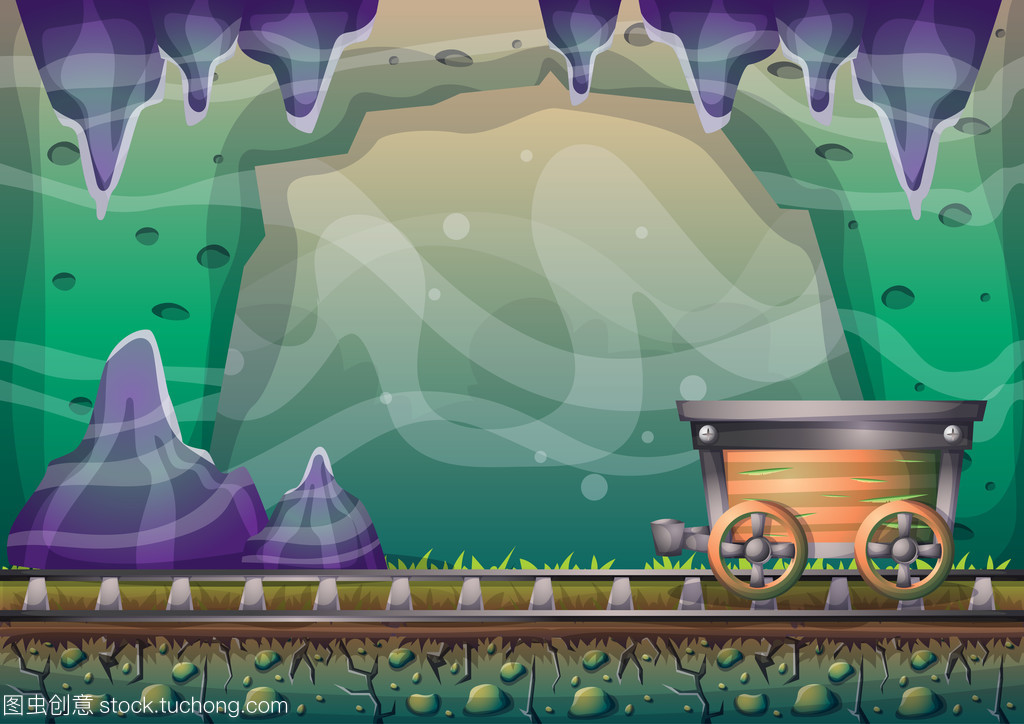 分离层艺术 游戏与动画中矢量洞穴的动漫设计探索